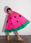 Kids Watermelon Rain Poncho
