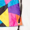 Patchwork Colorful Drawstring Backpack Zoom