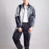 Silver and Black Windbreaker Tracksuit4