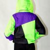 Neon Green Windbreaker Jacket 3