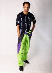 Neon Green Windbreaker Track Pants 2
